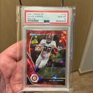 NAJEE HARRIS ROOKIE COLLEGE CARD ALABAMA